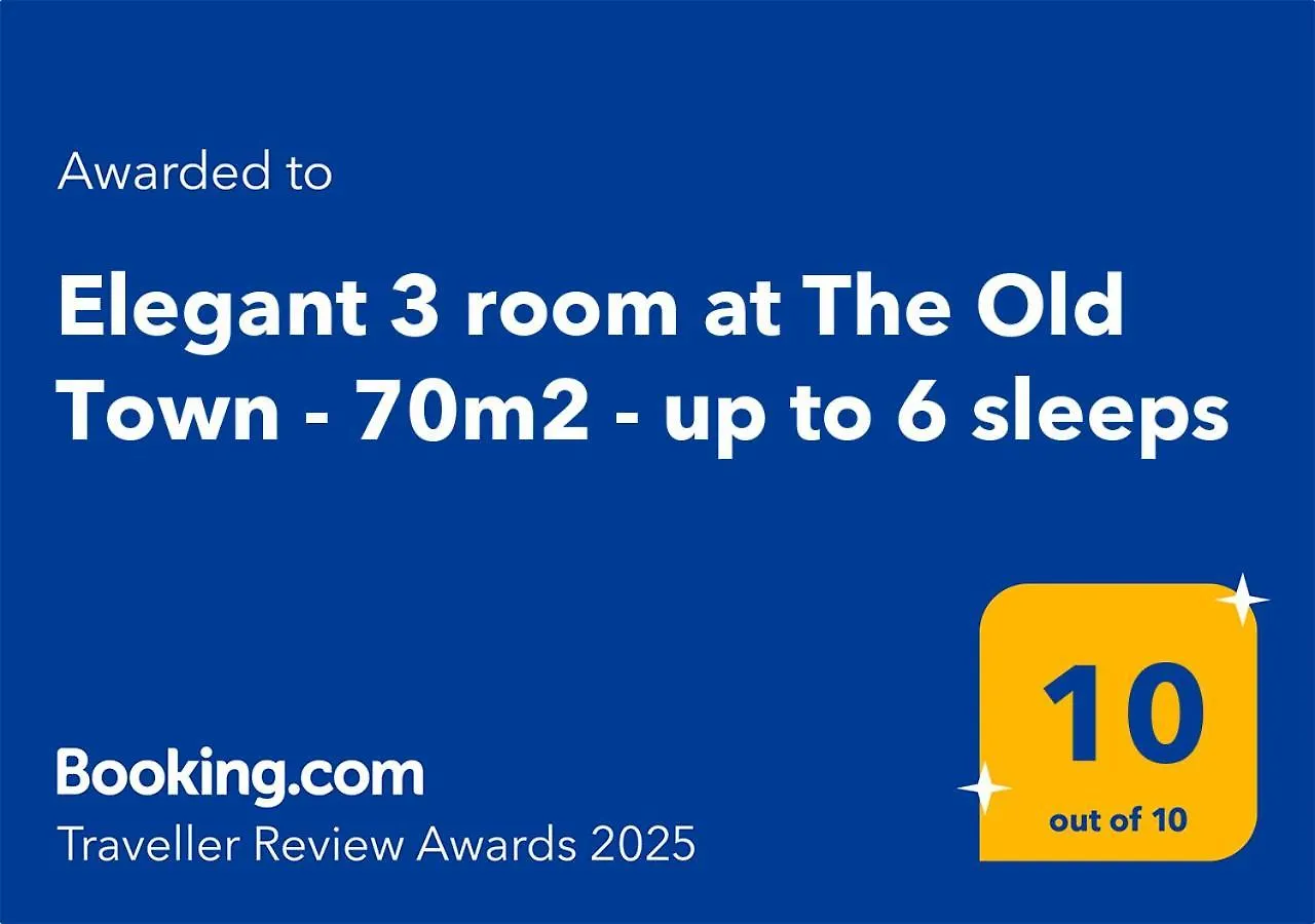 Lägenhet Elegant 3 Room At The Old Town - 70M2 - Up To 6 Sleeps Warszawa